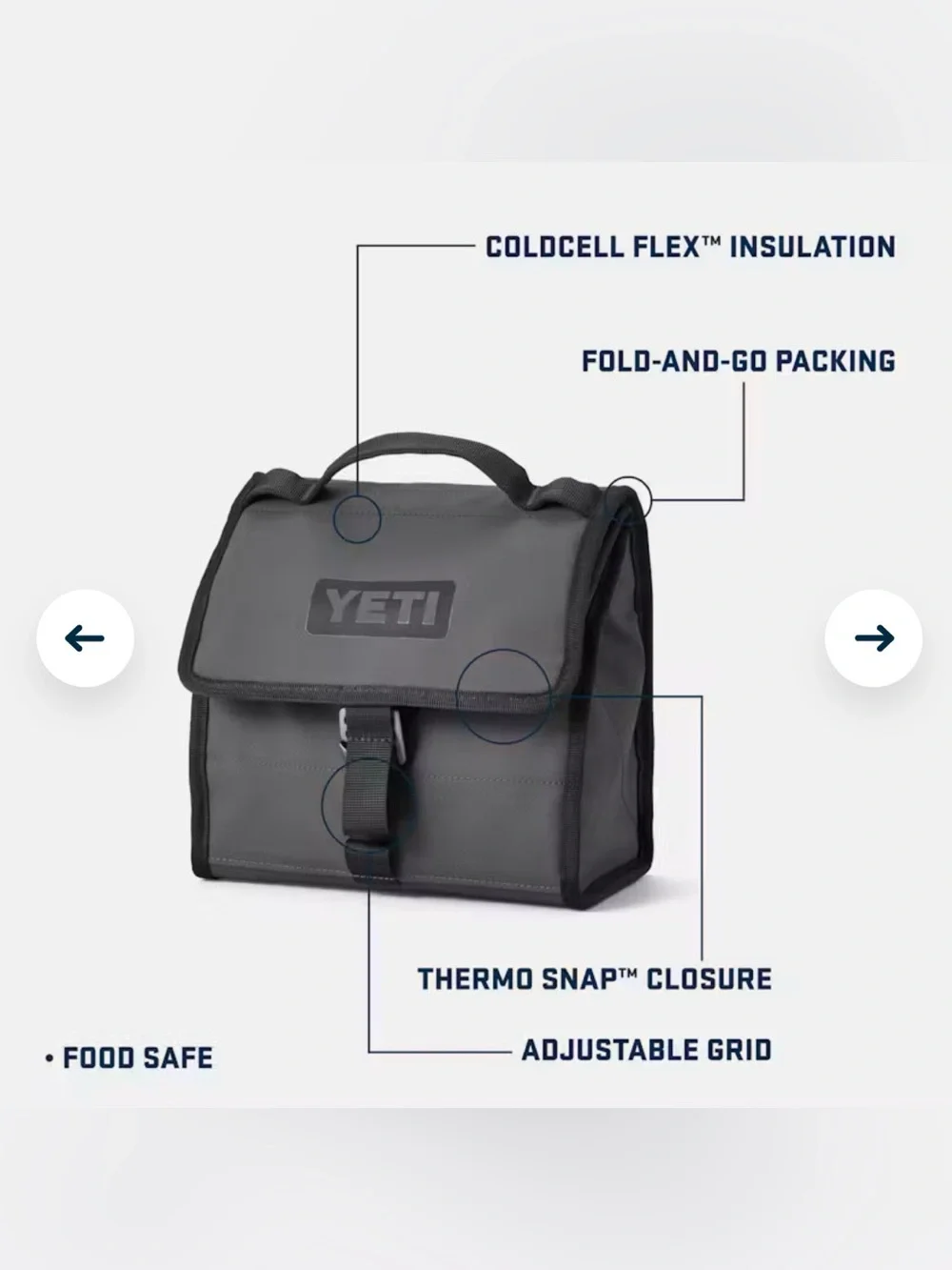 YETI Highlands Green Daytrip Lunch Bag